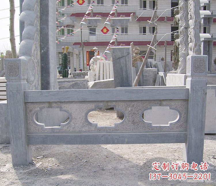 安阳仿古栏板石雕——中领雕塑