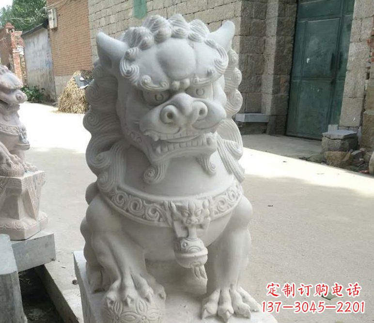 安阳南方石雕龙狮子——浓烈的中国风雕塑