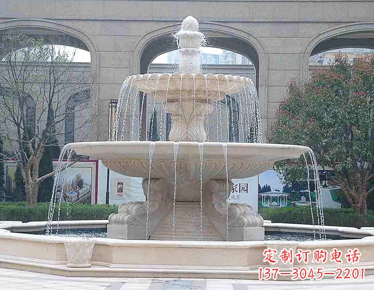 安阳专业定制喷泉雕塑,融合唯美艺术气息