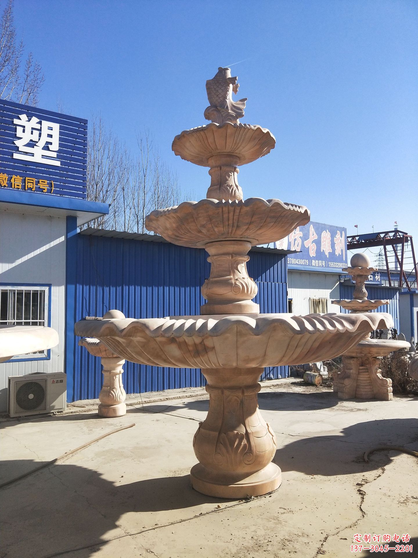 安阳魅力四射的莒南风水球雕塑