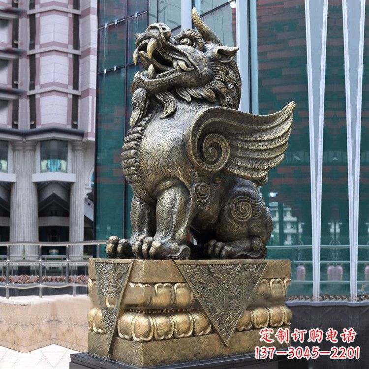 安阳享受艺术的迷人之美:貔貅铜雕