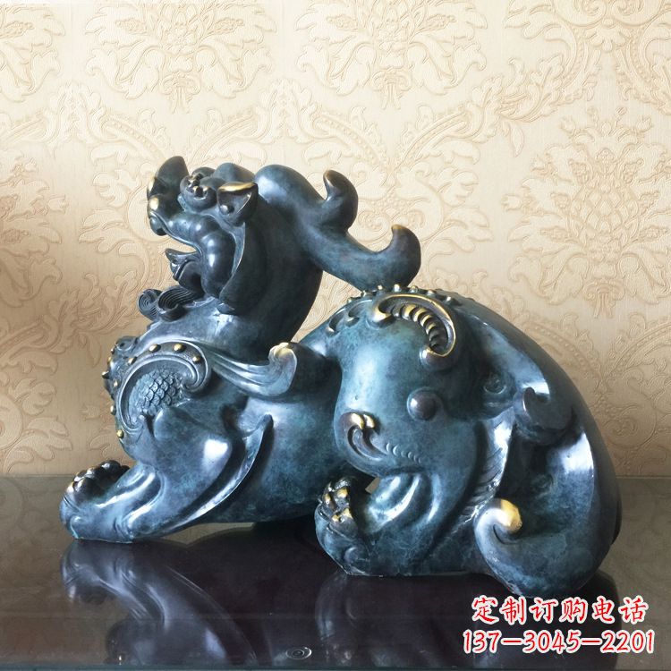安阳中领雕塑貔貅雕塑——象征着福祉和吉祥