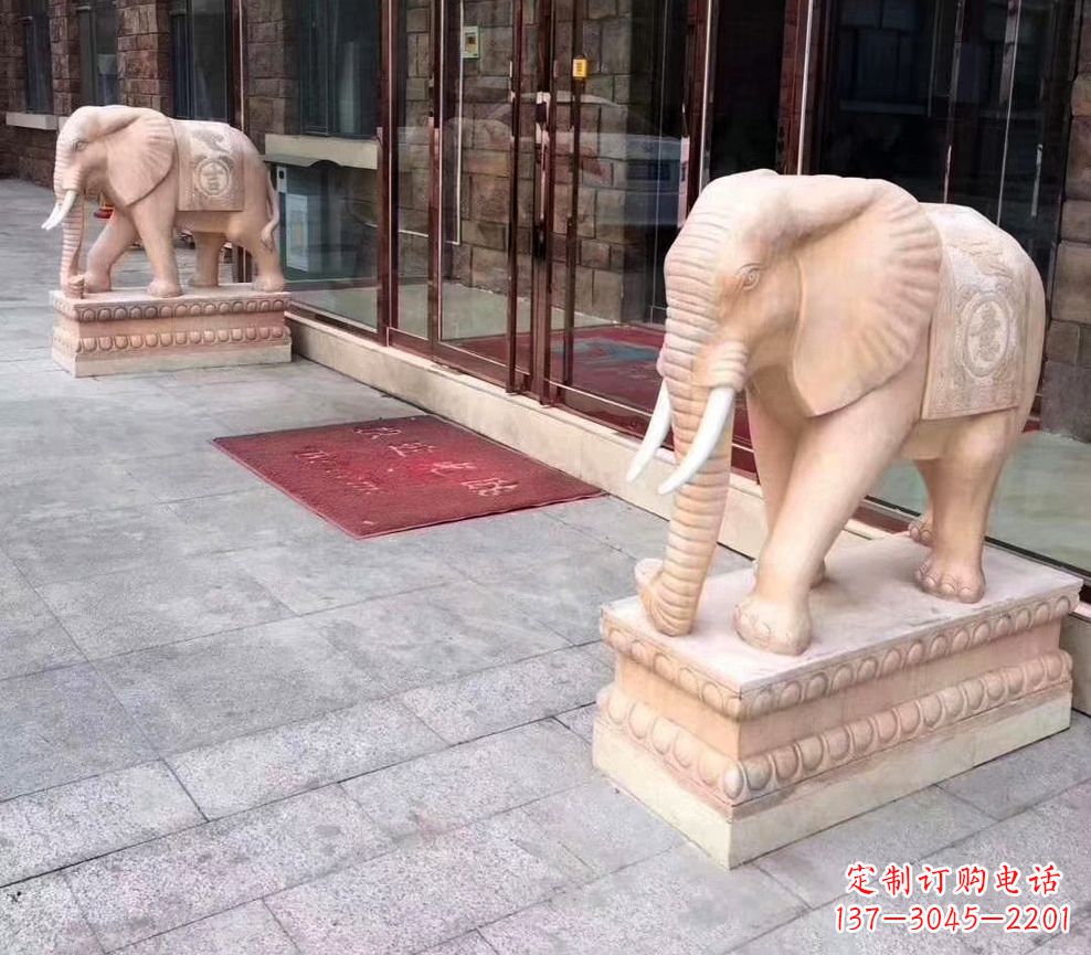 安阳中领雕塑--精美大象雕塑