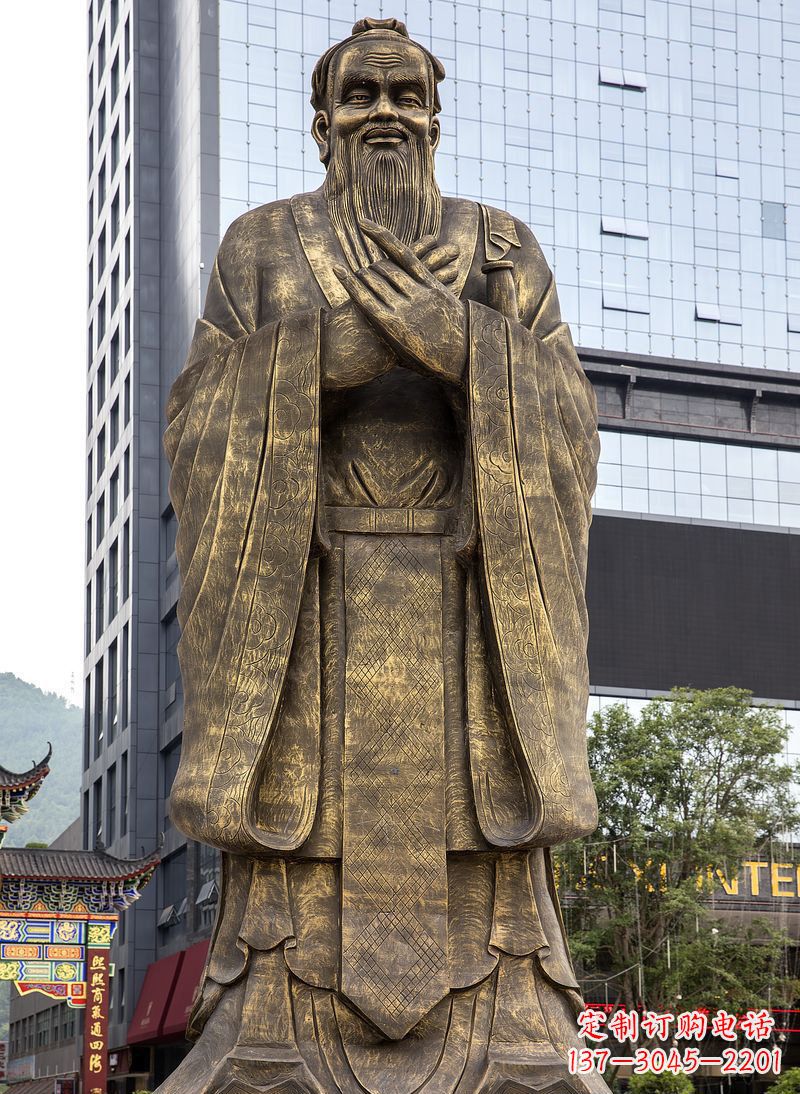 安阳传承古代名人铜雕,一件件精美雕塑装点你的生活