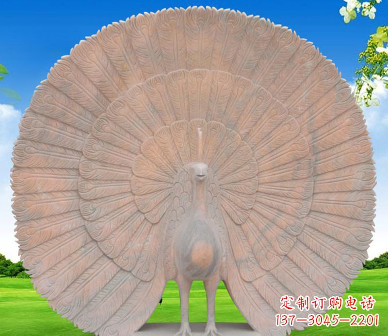 安阳专业手工孔雀雕塑提升空间艺术氛围