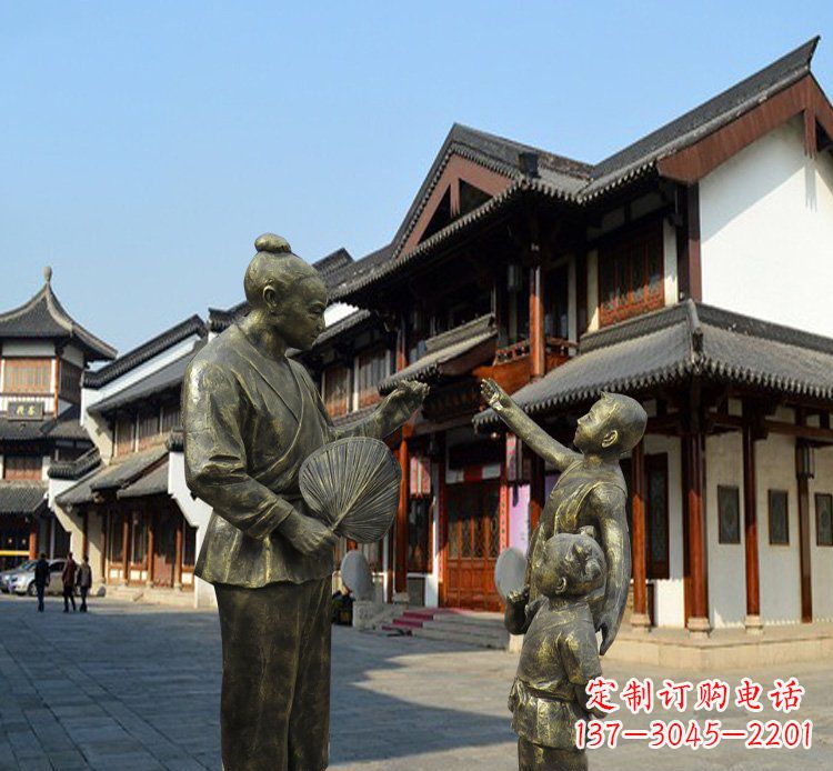 安阳精美孔融铜雕,让您体验古朴古典之美