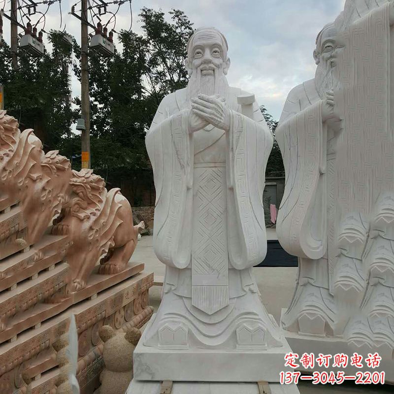 安阳志在孔子——领雕塑定制孔子雕像