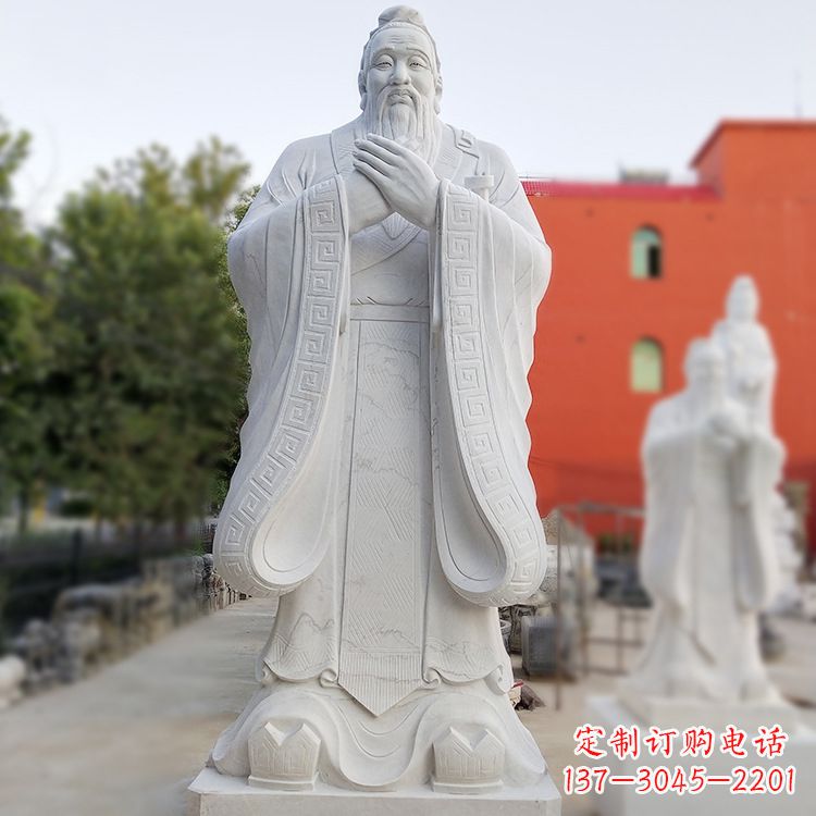安阳中领雕塑精心打造的精美孔子雕塑,为您打造…