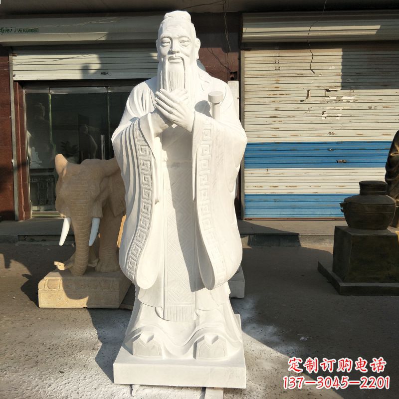 安阳孔子雕塑--中领雕塑定制