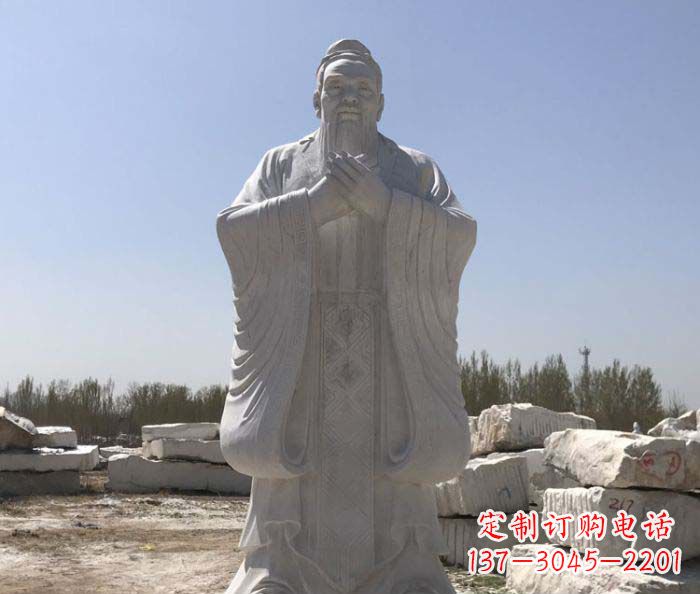 安阳中领雕塑|传承古代精神:孔子雕塑