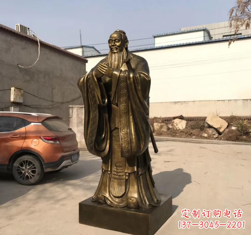 安阳中领雕塑缔造最具文化内涵的孔子雕塑