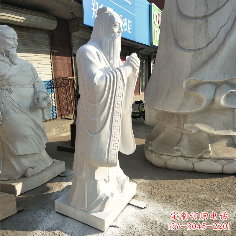 安阳中领雕塑|传承传统，唯美的孔子雕塑