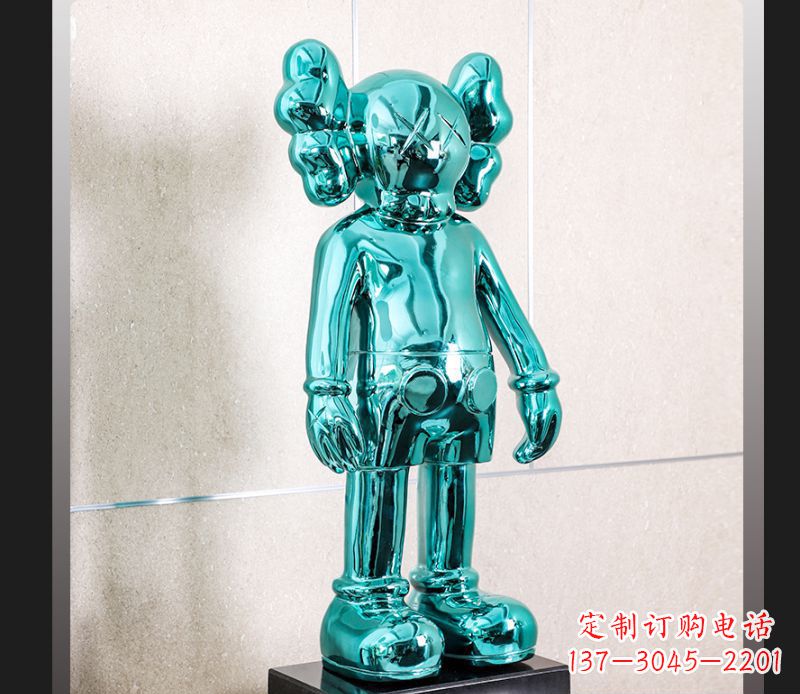 安阳中领雕塑不锈钢机器人雕塑