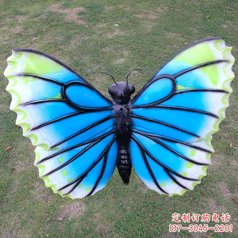 安阳全新设计的蝴蝶雕塑仿真摆件