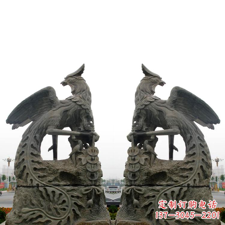 安阳中领雕塑凤凰雕塑,神秘的艺术品