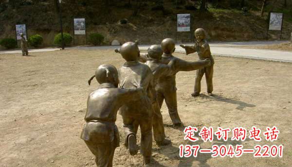 安阳珍贵传统,中领雕塑老鹰抓小鸡铜雕