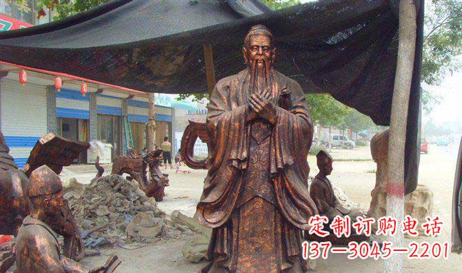 安阳庆祝古代大师老子诞辰,尊贵的老子雕塑定制