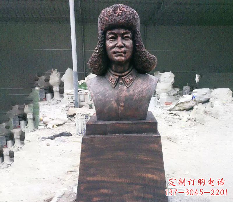 安阳风采灿烂,无与伦比的雷锋雕塑