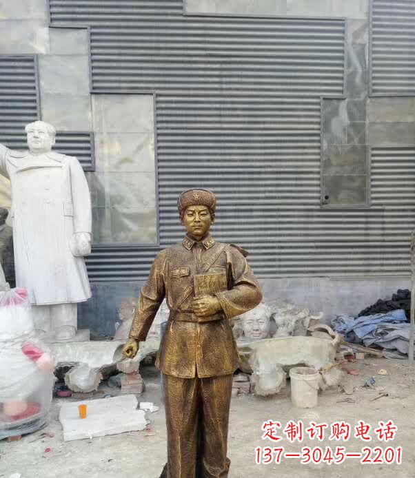 安阳雷锋雕塑,传承志愿精神