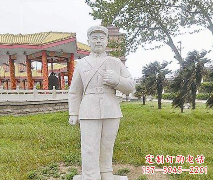 安阳雷锋石雕——传承奉献精神