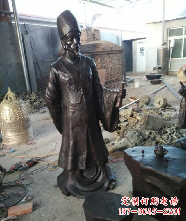 安阳精美雕塑,展现古代名医李时珍的传奇