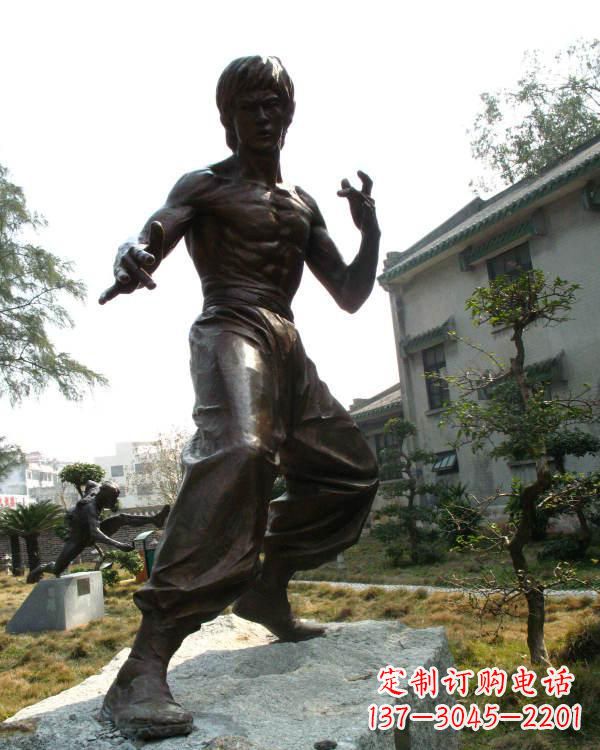 安阳专业定制李小龙铜雕
