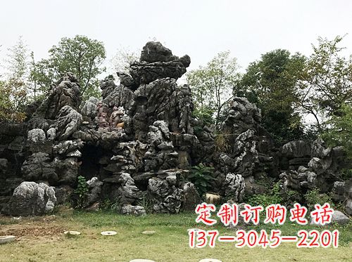 安阳灵璧出品的山水雕塑