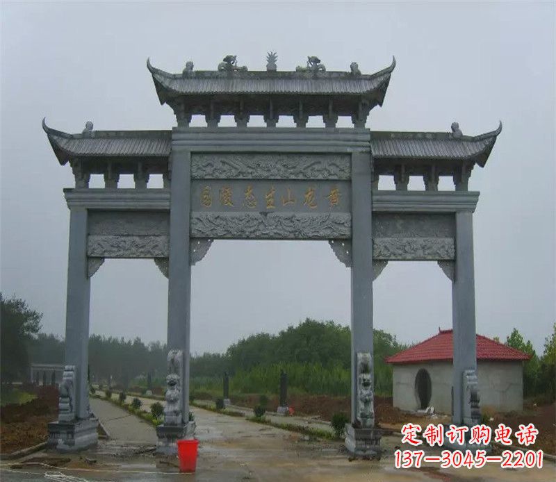 安阳传承古典,艺术铸就灵动雕塑——中领雕塑定制牌坊石雕
