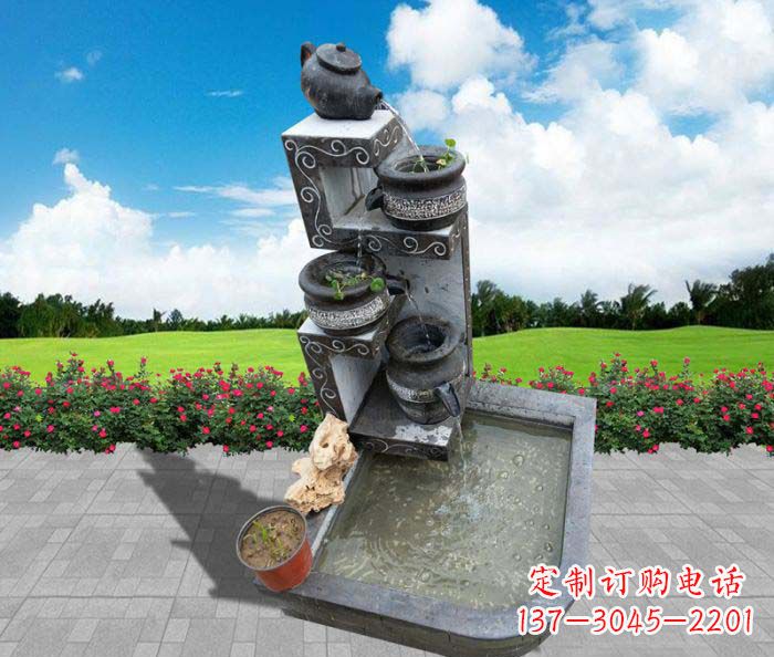 安阳极具特色的水槽雕塑