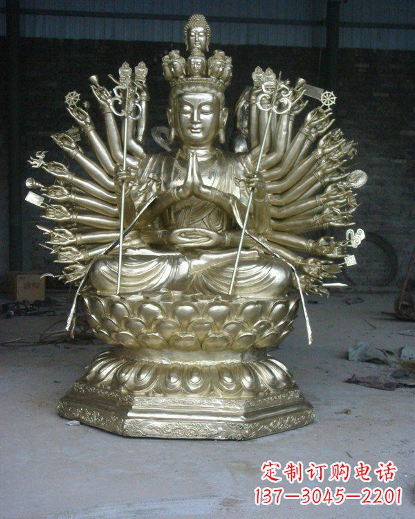 安阳精致的观音铜雕,给您精彩的佛教体验