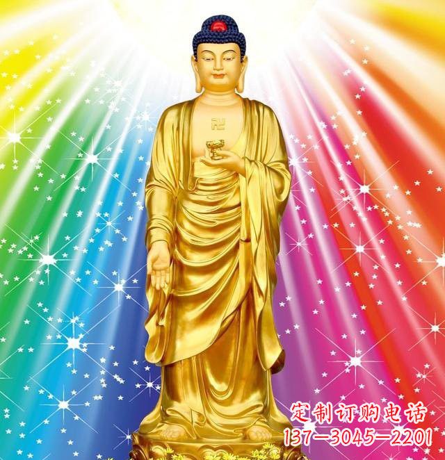 安阳中领雕塑推出的鎏金如来神佛铜雕,专为仪式…