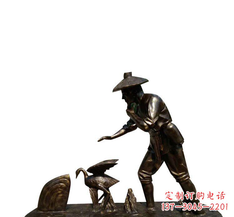 安阳精湛工艺，精致鸬鹚雕塑