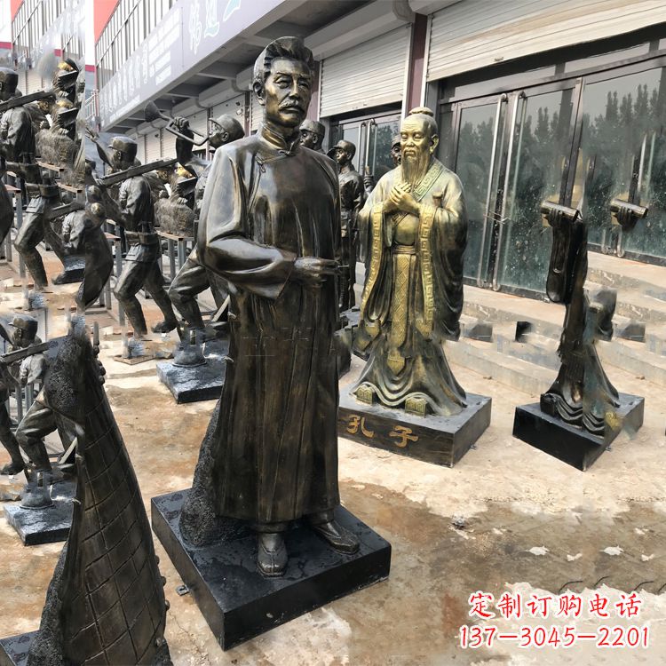 安阳打造经典鲁迅雕塑，传承文化精神
