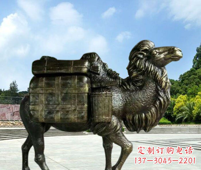 安阳铜骆驼雕塑:让传统的艺术回归
