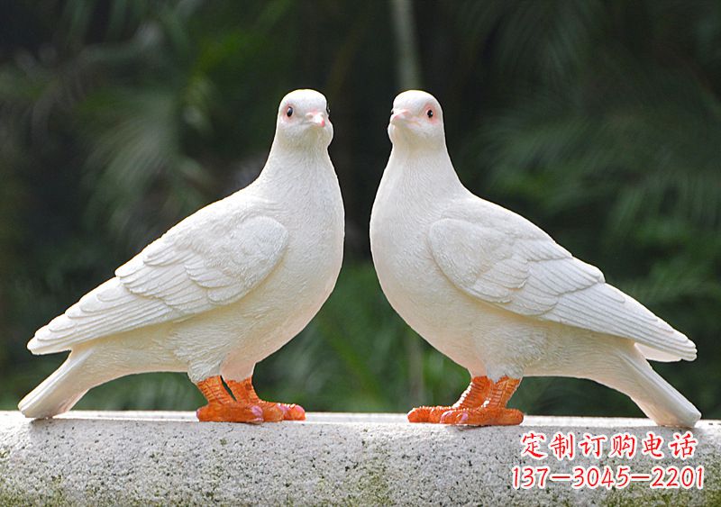 安阳华丽和平鸽雕塑,缔造美好新世界
