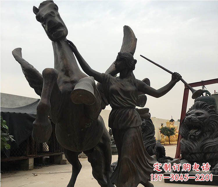 安阳精美马动物铜雕摆件