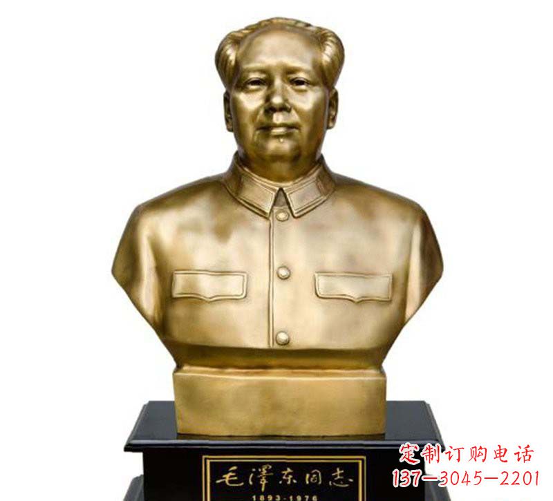 安阳毛泽东头像铜雕,让您近距离感受伟人的气质