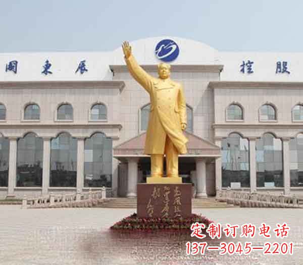 安阳精美毛泽东铜雕,唯美观赏一生