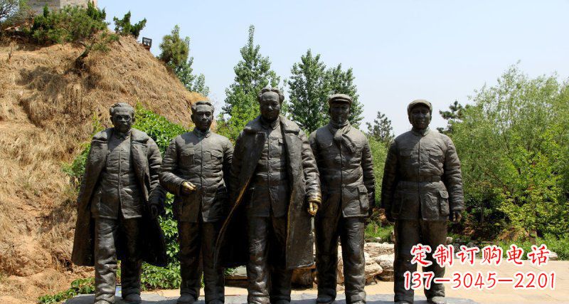安阳传承历史，永记心间——中领雕塑毛主席人物铜雕
