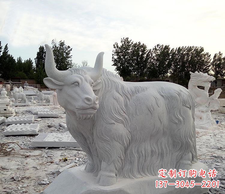 安阳牦牛石雕为您的空间定制独一无二的装饰