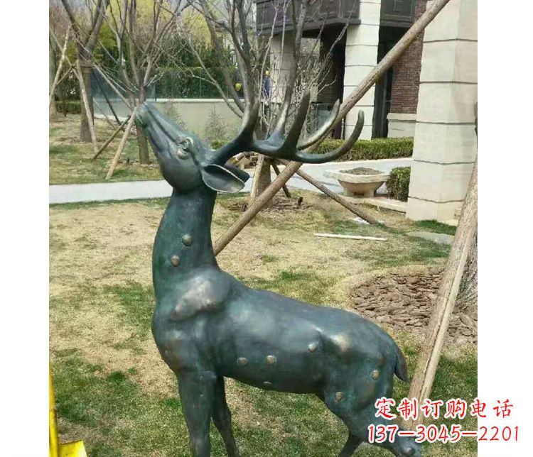 安阳梅花鹿雕塑——把大自然的魅力带入你的家