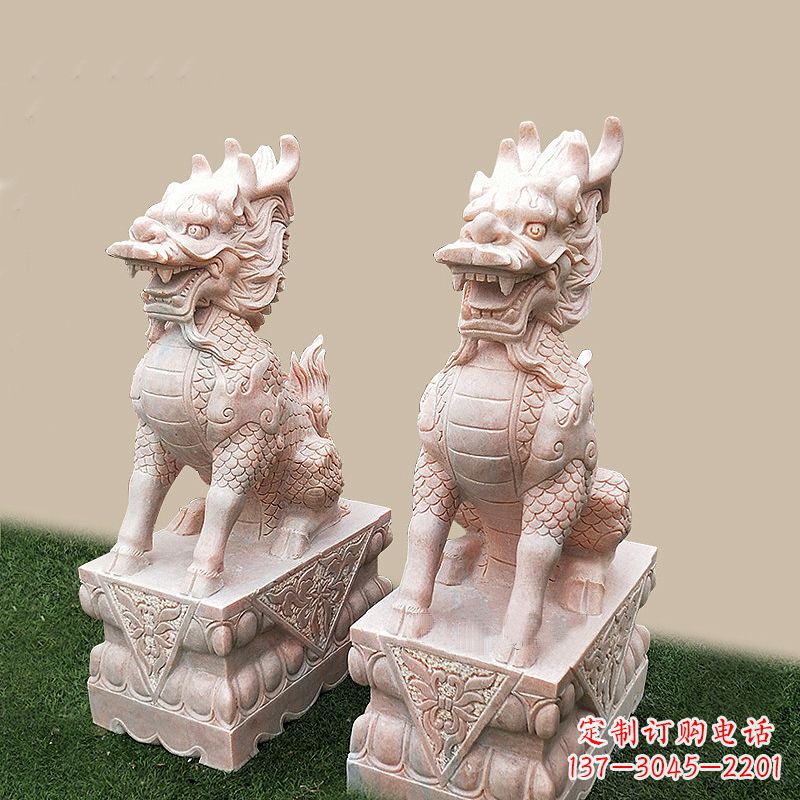 安阳中领雕塑|麒麟石雕|精美定制