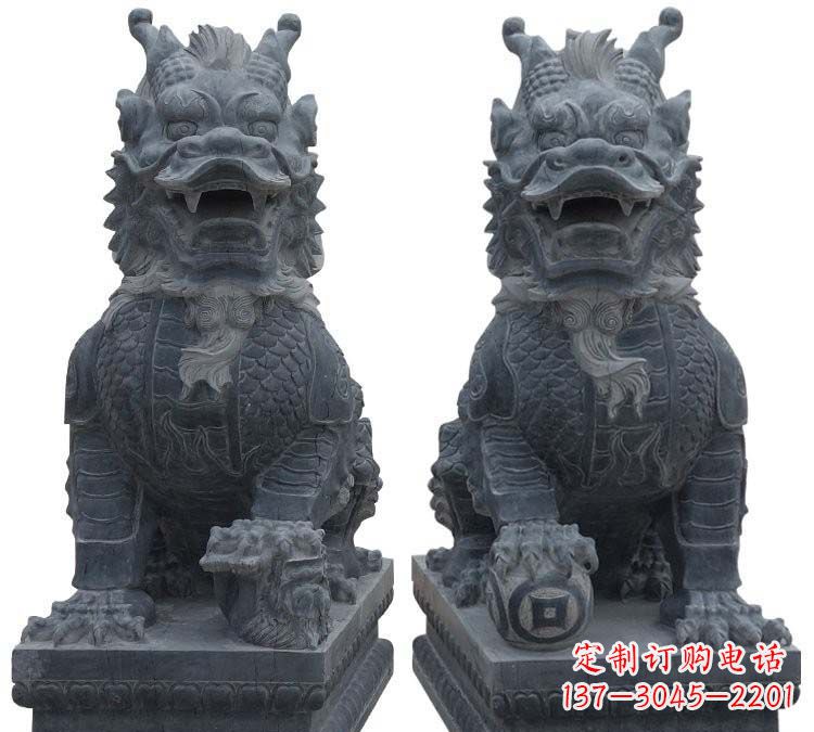 安阳传统文化精灵--石雕麒麟