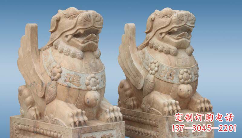 安阳中领雕塑:传承古老传统,精心雕琢貔貅石雕