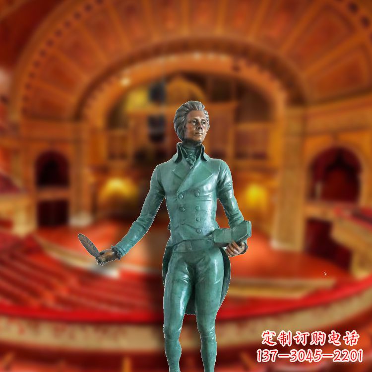 安阳立体雕刻莫扎特,享受难忘的音乐之旅