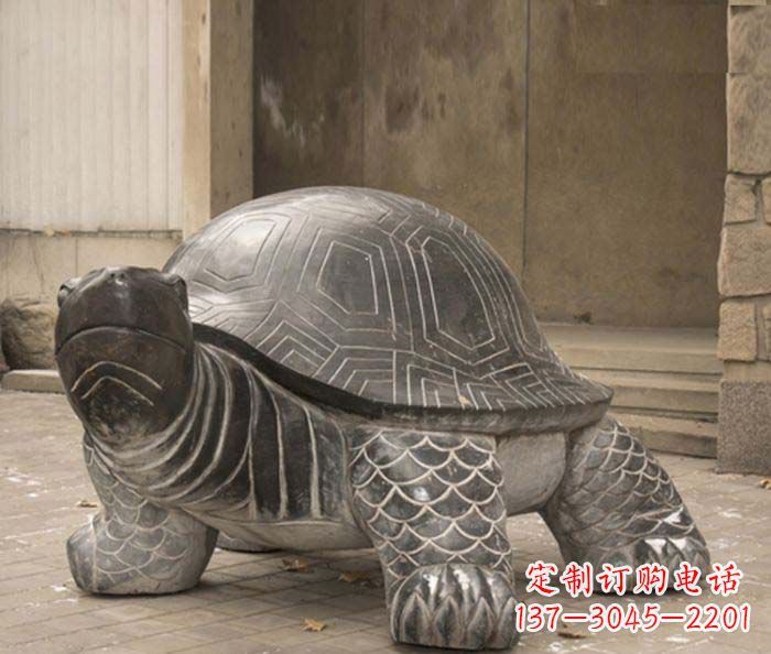 安阳精美乌龟石雕把您的母子激情表达出来