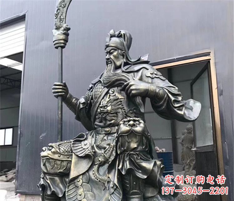 安阳高雅典雅的关公铜雕