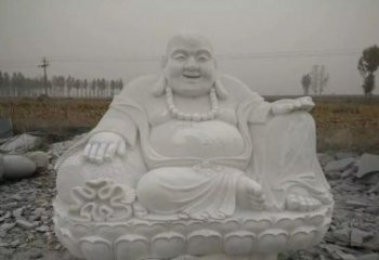 安阳质感非凡的汉白玉弥勒佛雕塑