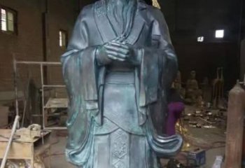 安阳孔子青铜雕塑 (3)