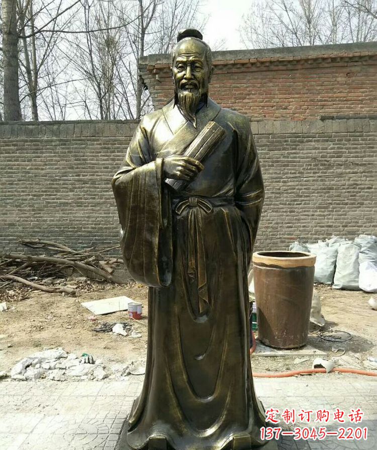 安阳领雕塑：以张仲景铜雕为典范的传统工艺